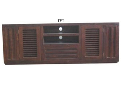 MANLY (AUSSIE MADE) TV UNIT WITH TWIN PULLOUTS COLLECTION - ASSORTED STAINED COLOURS - STARTING FROM $1399