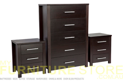 AMAZING 3 PIECE CHEST SET (5+3+3) COLLECTION - ASSORTED COLOURS