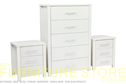 AMAZING 3 PIECE CHEST SET (5+3+3) COLLECTION - ASSORTED COLOURS