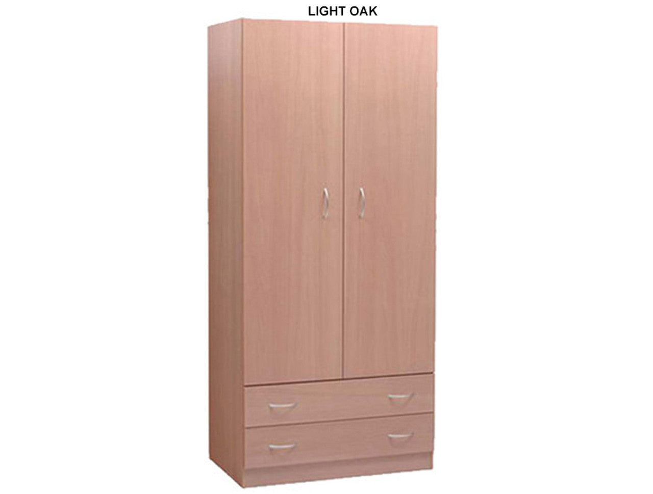 MISSION 2 DOOR / 2 DRAWER WARDROBE COLLECTION - ASSORTED COLOURS - STARTING FROM $349