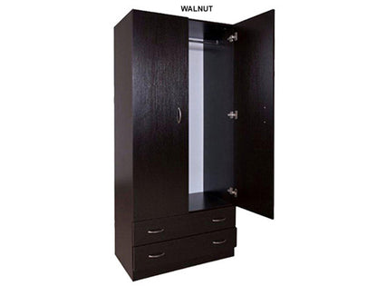 MISSION 2 DOOR / 2 DRAWER WARDROBE COLLECTION - ASSORTED COLOURS - STARTING FROM $349