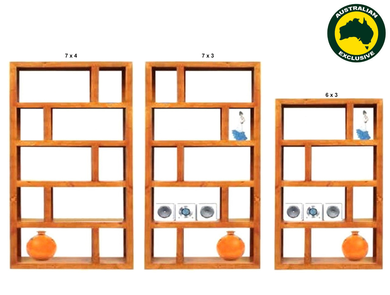 Mix (AUSSIE MADE) Room Divider Collection - Assorted Stained Colours