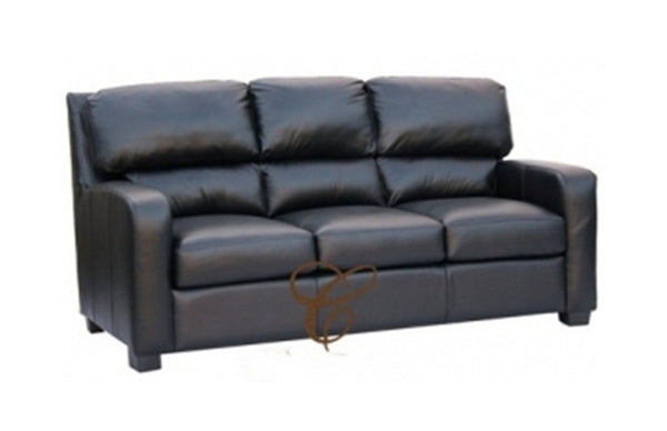 MNY 3 SEATER - GENUINE LEATHER  SOFA - BROWN