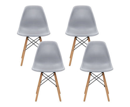 VEREDY (SET OF 4) DINING CHAIR - GREY