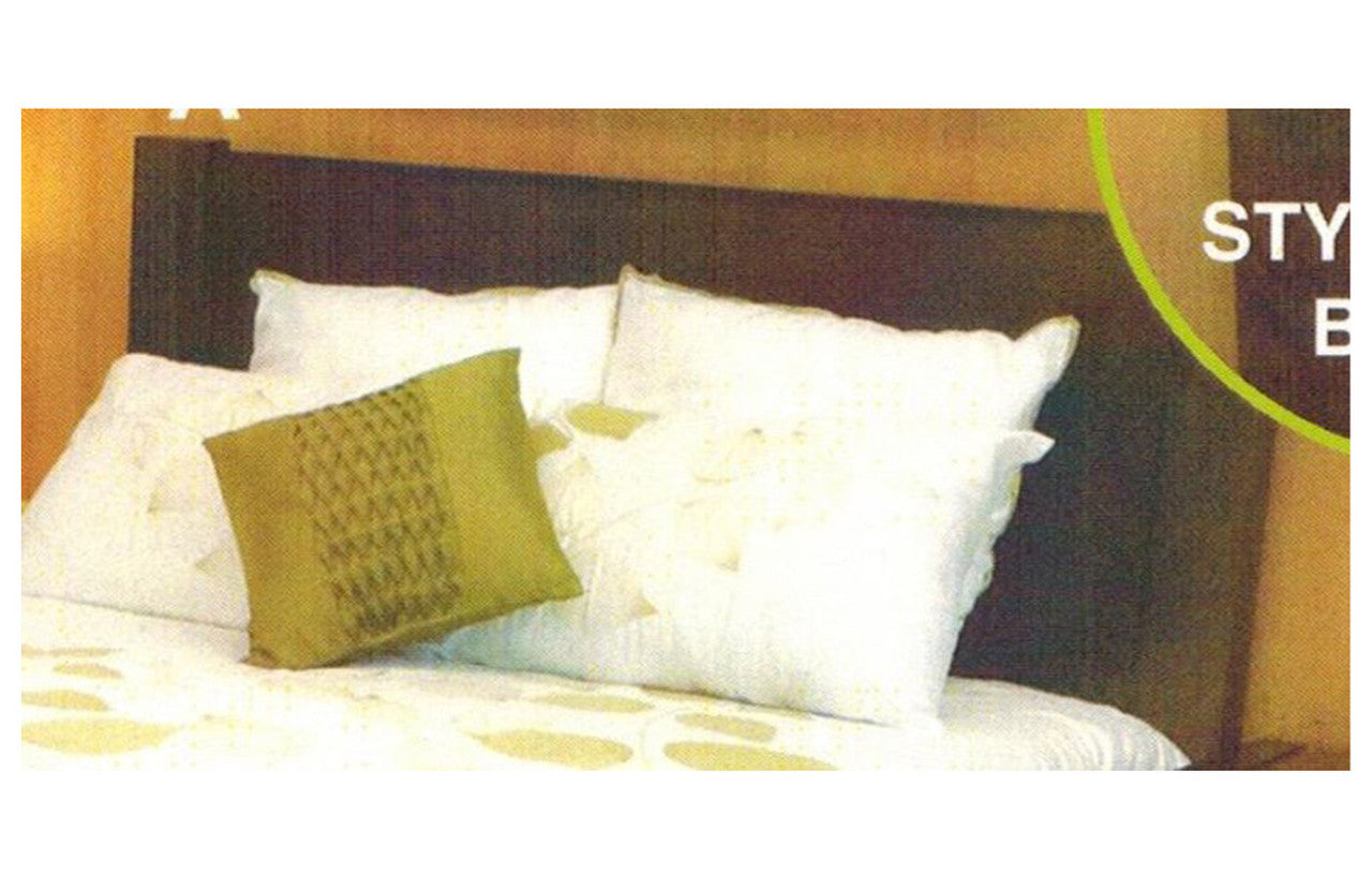 QUEEN MONROE BED HEAD ONLY  - ASH