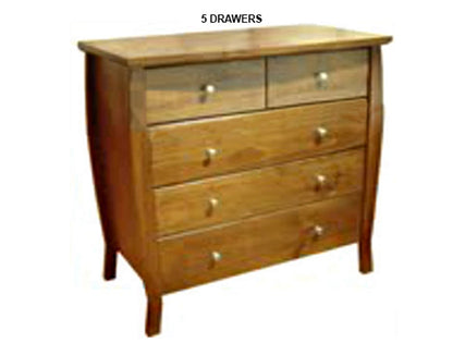 MONTERAY (AUSSIE MADE) TALLBOY COLLECTION - ASSORTED STAINED COLOURS - STARTING FROM $999