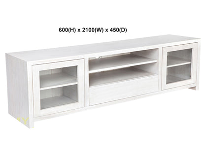 MORGAN (AUSSIE MADE) 2 DOOR / 1 DRAWER TV ENTERTAINEMNT UNIT COLLECTION - TASSIE OAK COMBINATION - ASSORTED STAINED COLOURS - STARTING FROM $1199