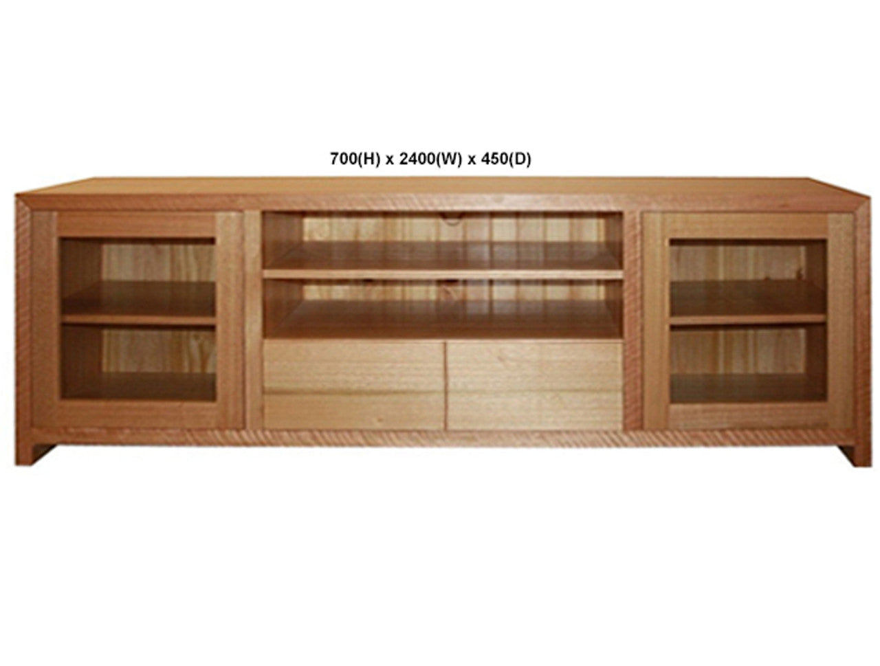 MORGAN (AUSSIE MADE) 2 DOOR / 1 DRAWER TV ENTERTAINMENT UNIT COLLECTION - TASSIE OAK COMBINATION - ASSORTED STAINED COLOURS - STARTING FROM $1299