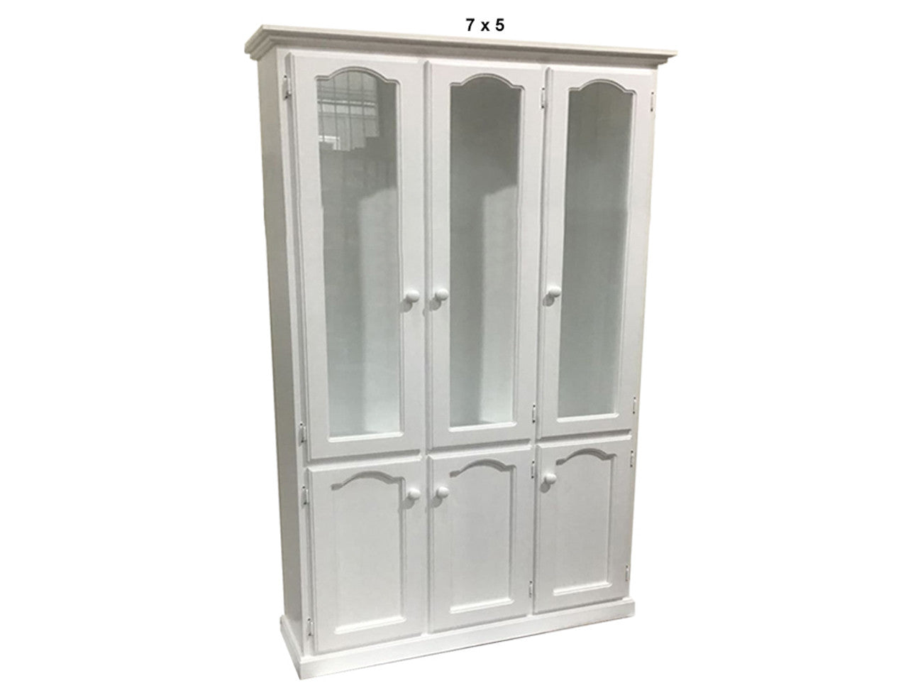MUDGEE / COLONIAL (AUSSIE MADE) 6 DOOR LIBRARY UNIT COLLECTION - ASSORTED PAINTED COLOURS - STARTING FROM $1499