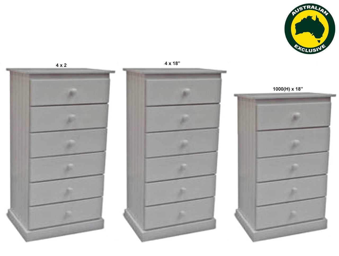 Mudgee (AUSSIE MADE) Narrowboy Collection - Assorted Painted Colours