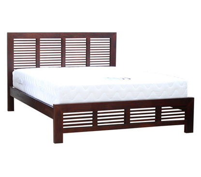 QUEEN MANLY 3 PIECE (BEDSIDE) BEDROOM SUITE - BALTIC (#215) , WALNUT (#219) OR GREYWASH (#501)