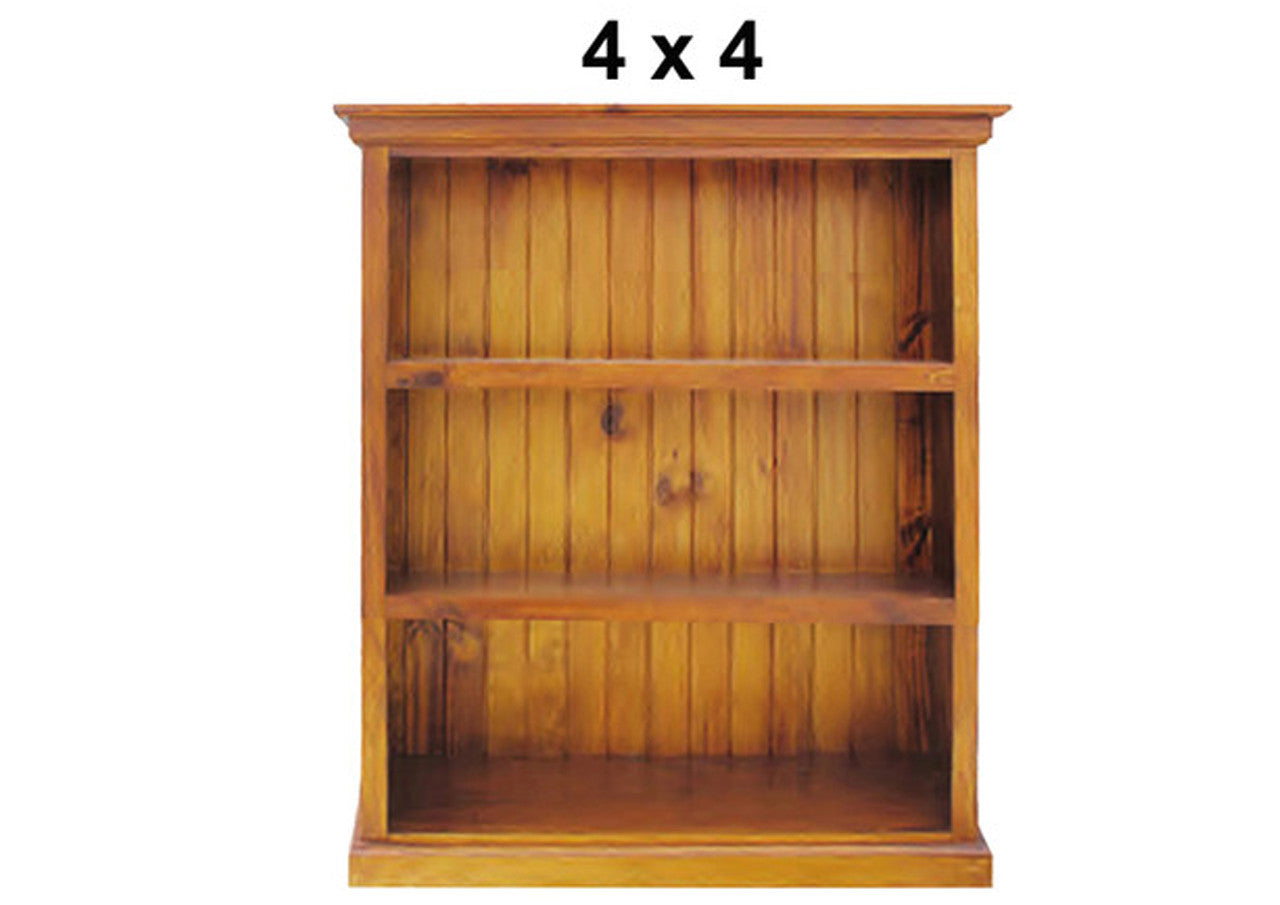 MARCELINE (AUSSIE MADE) LOWLINE BOOKCASE WITH DOUBLE TOP COLLECTION - ASSORTED COLOURS - STARTING FROM $449