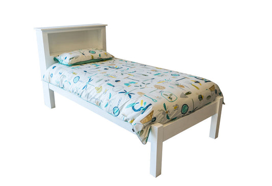 Single Malificent (AUSSIE MADE) Bookend Bed - Assorted Painted Colours