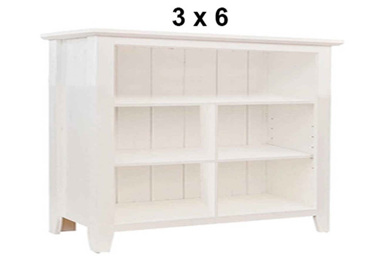 MANILLA (AUSSIE MADE) LOWLINE BOOKCASE COLLECTION - ASSORTED STAINED COLOURS - STARTING FROM $399