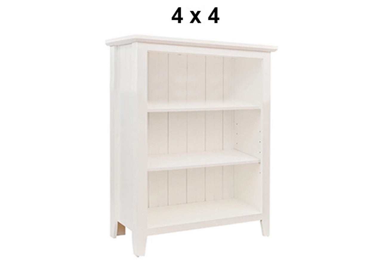 MANILLA (AUSSIE MADE) LOWLINE BOOKCASE COLLECTION - ASSORTED STAINED COLOURS - STARTING FROM $399