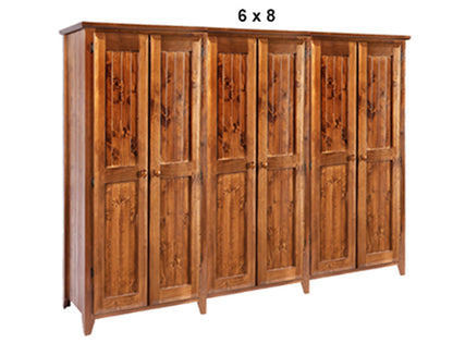 MANILLA (AUSSIE MADE) 6 DOOR STANDARD PANTRY COLLECTION  - ASSORTED STAINED COLOURS - STARTING FROM $2699