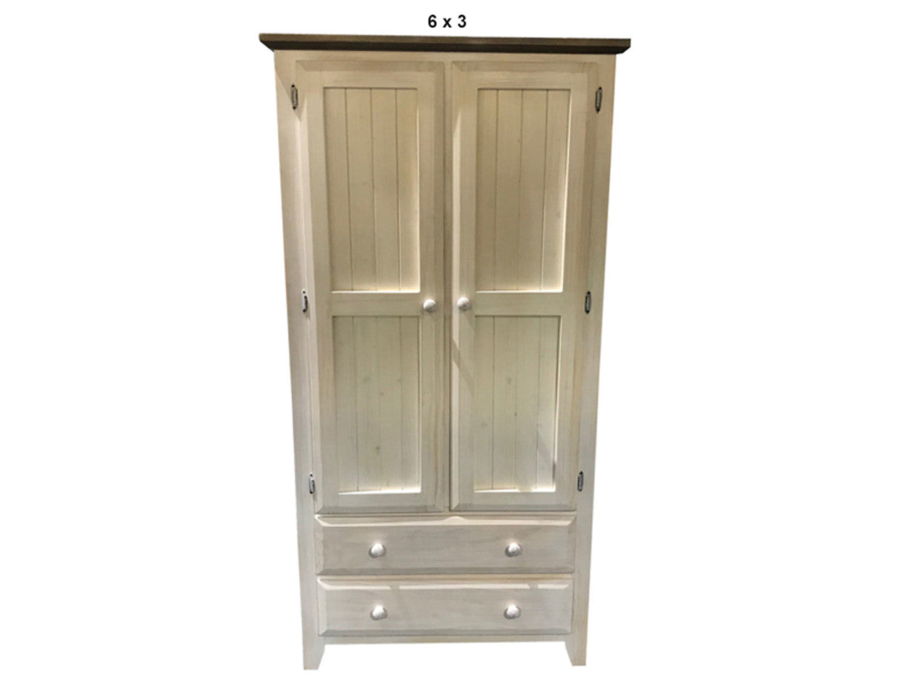 MANILLA (AUSSIE MADE) 2 DOOR / 2 DRAWER FLUSH WARDROBE COLLECTION - ASSORTED PAINTED COLOURS - STARTING FROM $1199