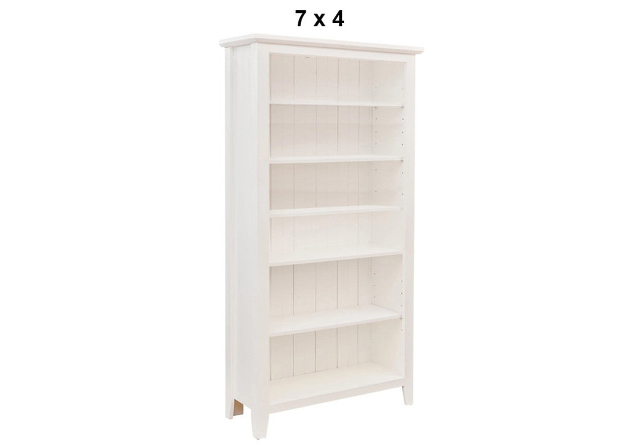 MANILLA (AUSSIE MADE) HIGHLINE BOOKCASE COLLECTION - ASSORTED STAINED COLOURS - STARTING FROM $599