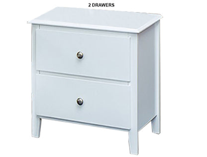MARTHA  (AUSSIE MADE) BEDSIDE TABLE COLLECTION - ASSORTED PAINTED COLOURS - STARTING FROM $399