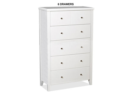 MARTHA (AUSSIE MADE) TALLBOY COLLECTION - ASSORTED PAINTED COLOURS - STARTING FROM $600