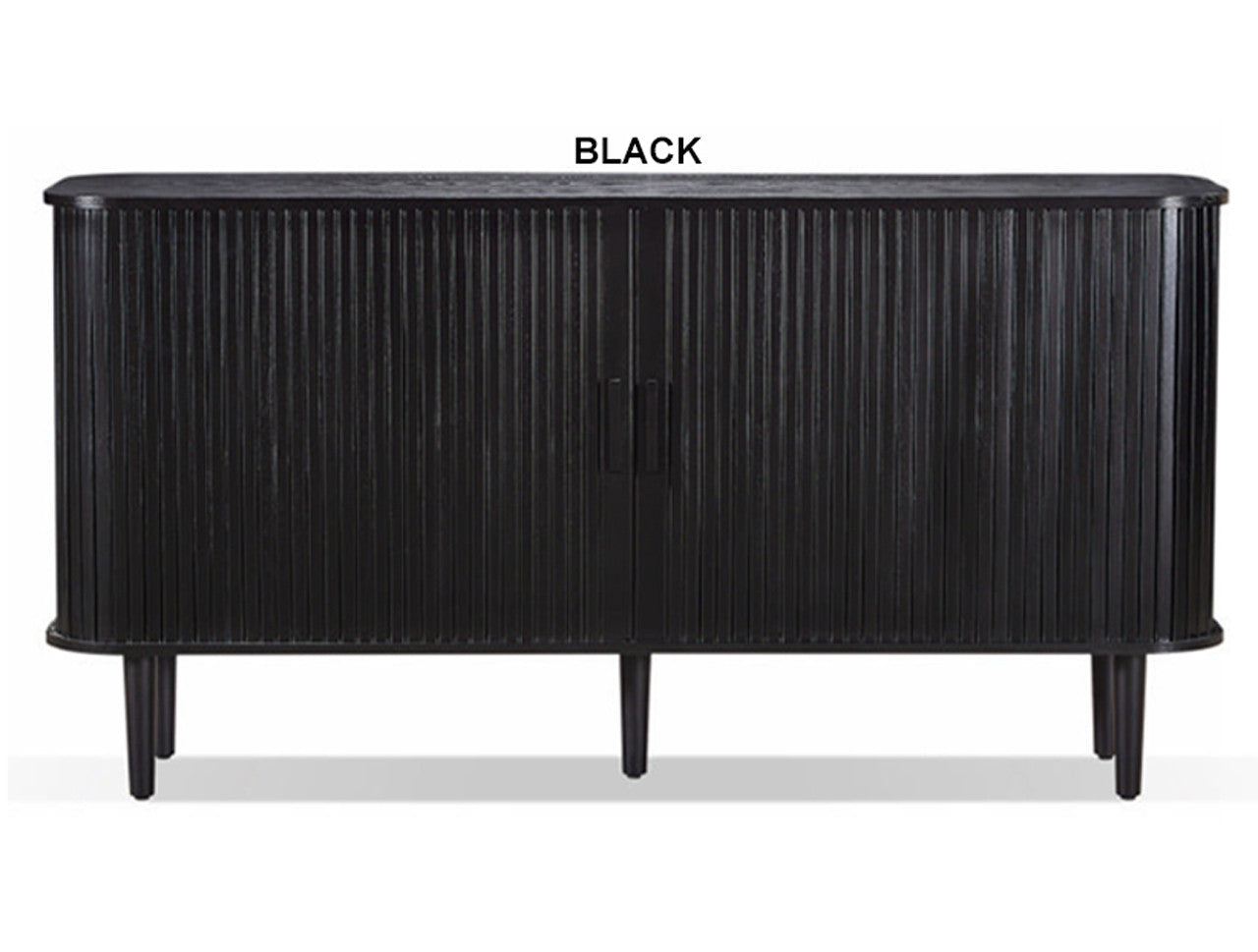 TEDDY 2 DOOR BUFFET - 800(H) x 1500(W) x 400(D) - NATURAL OR BLACK