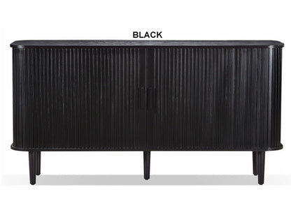 TEDDY 2 DOOR BUFFET - 800(H) x 1500(W) x 400(D) - NATURAL OR BLACK