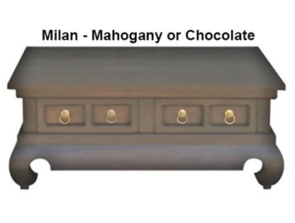 MILAN COFFEE TABLE COLLECTION  - ASSORTED COLOURS - STARTING FROM $699