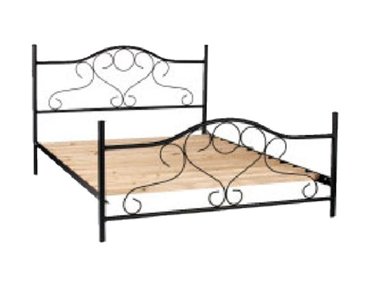 QUEEN MIRI (AUSSIE MADE) METAL BED - ASSORTED COLOURS