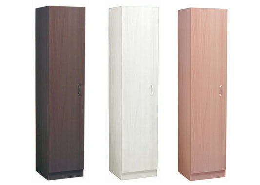 Mission 400 Single Door Pantry - 1800(H) X 400(W) - Walnut, White Or Oak