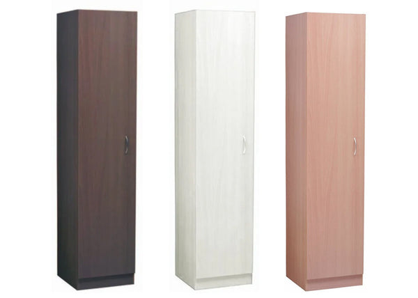 MISSION 400 SINGLE DOOR PANTRY - 1800(H) X 400(W) - WALNUT, WHITE OR OAK