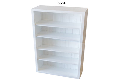 MODERNO (AUSSIE MADE) LOWLINE BOOKCASE COLLECTION - ASSORTED STAINED COLOURS - STARTING FROM $499