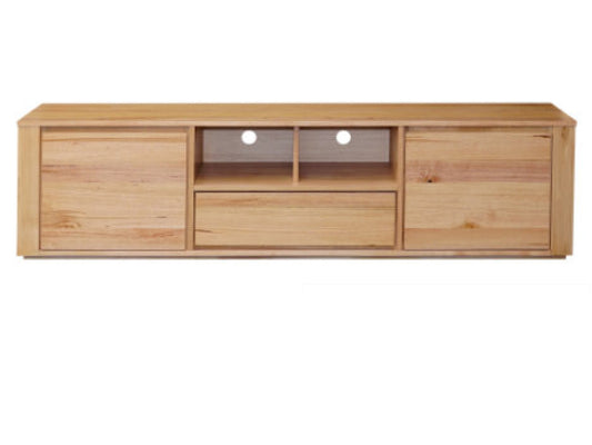 Montana 1 Drawer /2 Door Coffee Table - 520(H) X 2000(W) X 450(D) - Messmate
