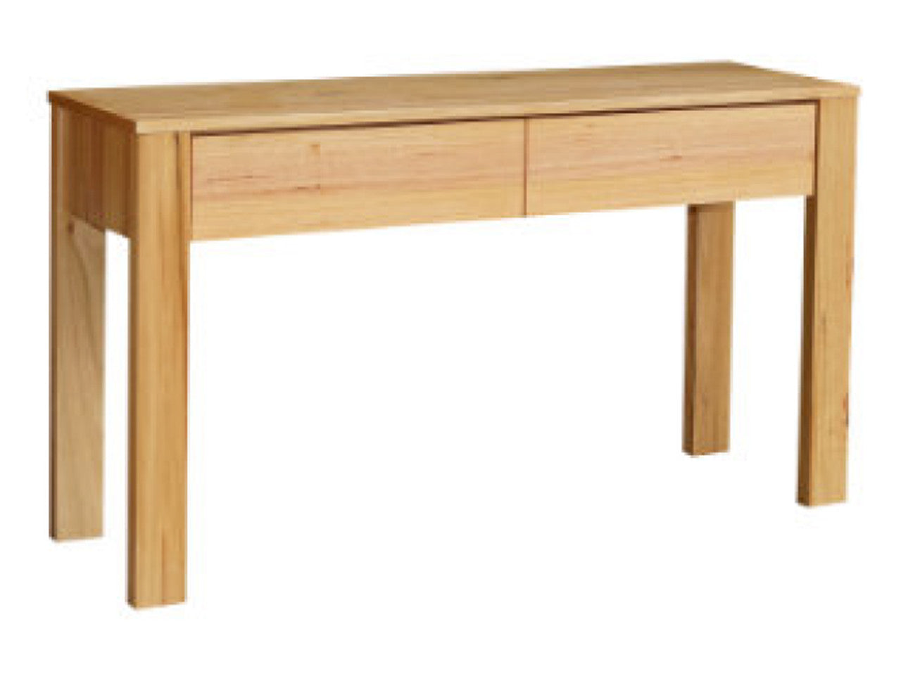 Montana 2 Drawer Hall Table - 740(H) X 1300(W) X 400(D) - Messmate