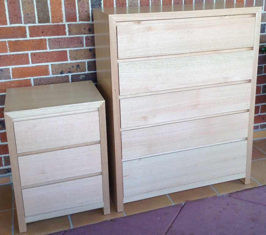 Morgan (AUSSIE MADE) 6 Drawer Tallboy - Tassie Oak - Assorted Colours