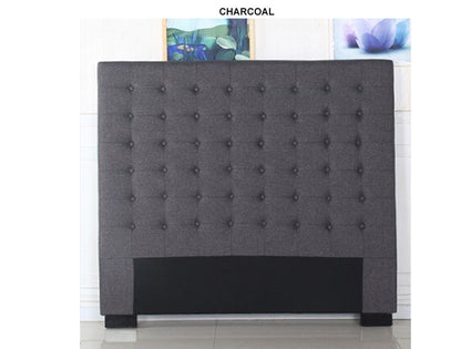MORGANA FABRIC HEADBOARD COLLECTION - CHARCOAL OR BEIGE - STARTING $399