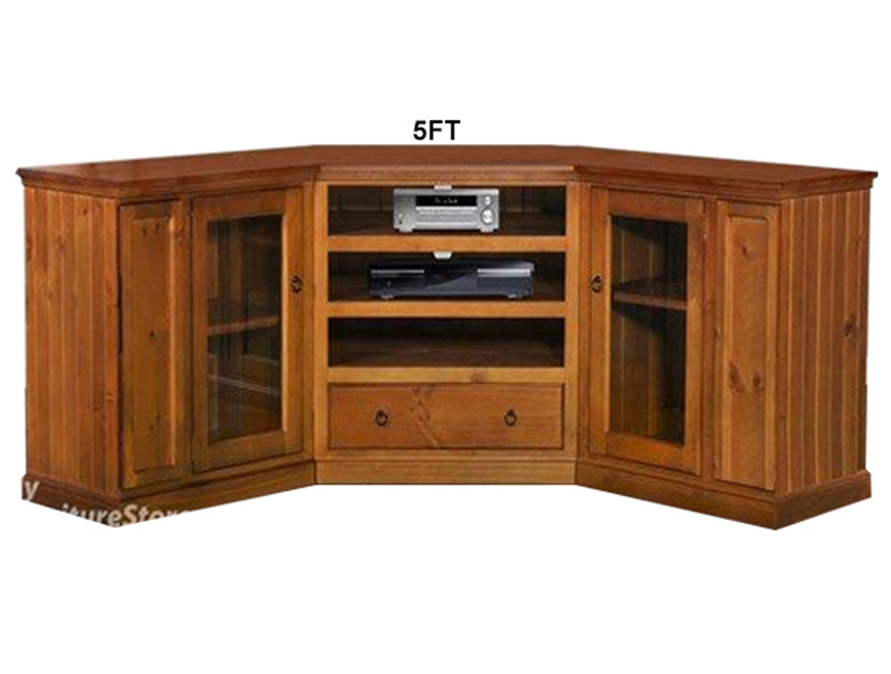 MOSAIC (AUSSIE MADE) 3 PIECE CORNER TV STAND COLLECTION - ASSORTED STAINED COLOURS - STARTING FROM $1999