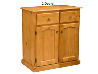 MUDGEE / ARNCLIFF (ASSIE MADE) THIN TOP BUFFET COLLECTION - ASSORTED STAINED COLOURS - STARTING FROM $599