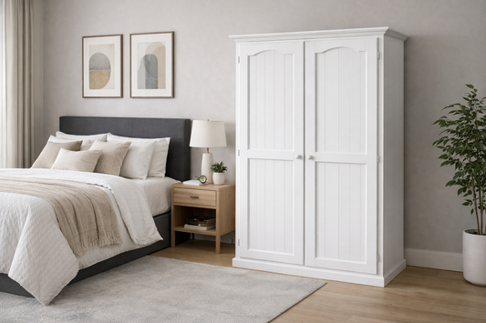 Mudgee (AUSSIE MADE) 2 Door All Hanging Wardrobe Collection - Assorted Painted Colours