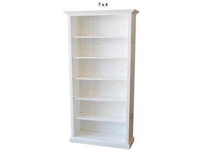 MUDGEE (AUSSIE MADE) HIGHLINE BOOKCASE COLLECTION  - ASSORTED PAINTED COLOURS - STARTING FROM $899