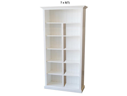 MUDGEE (AUSSIE MADE) HIGHLINE BOOKCASE COLLECTION  - ASSORTED PAINTED COLOURS - STARTING FROM $899