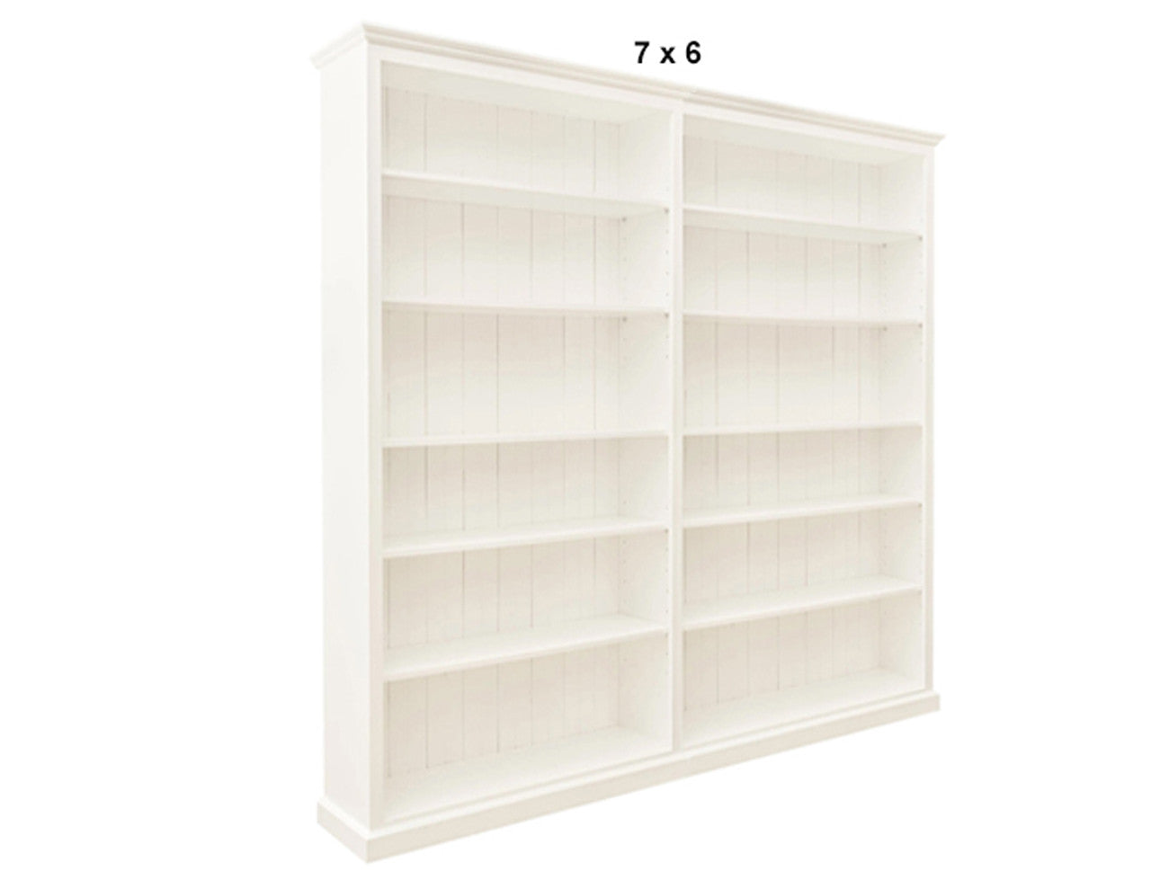 MUDGEE (AUSSIE MADE) HIGHLINE BOOKCASE (3 SECTIONS) PIGEON PAIRED COLLECTION - ASSORTED STAINED COLOURS - STARTING FROM $1399