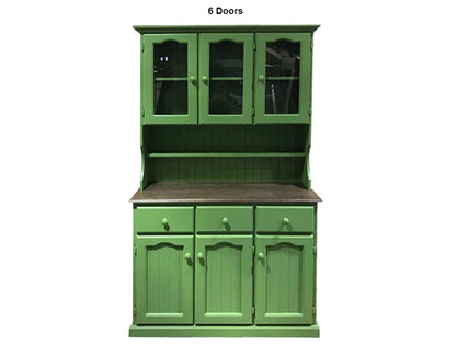 MUDGEE (AUSSIE MADE) BUFFET AND HUTCH COLLECTION - ASSORTED PAINTED COLOURS - STARTING FROM $1499