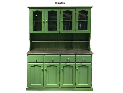 MUDGEE (AUSSIE MADE) BUFFET AND HUTCH COLLECTION - ASSORTED PAINTED COLOURS - STARTING FROM $1499