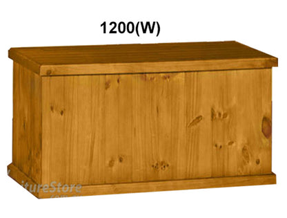 MUDGEE (AUSSIE MADE) LINED SIDES / SMOOTH TOP STORAGE BOX COLLECTION - ASSORTED STAINED COLOURS - STARTING FROM $399