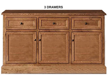NAPOLEON (AUSSIE MADE) BUFFET COLLECTION - TASSIE OAK COMBINATION - ASSORTED STAINED COLOURS - STARTING FROM $1499