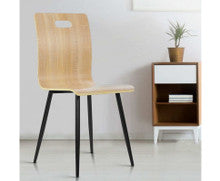HENDEREY (SET OF 4) BENTWOOD DINING  CHAIR - NATURAL