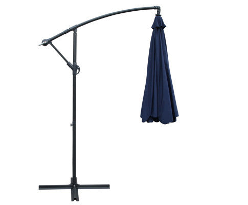 WISTERIA OUTDOOR  UMBRELLA - NAVY