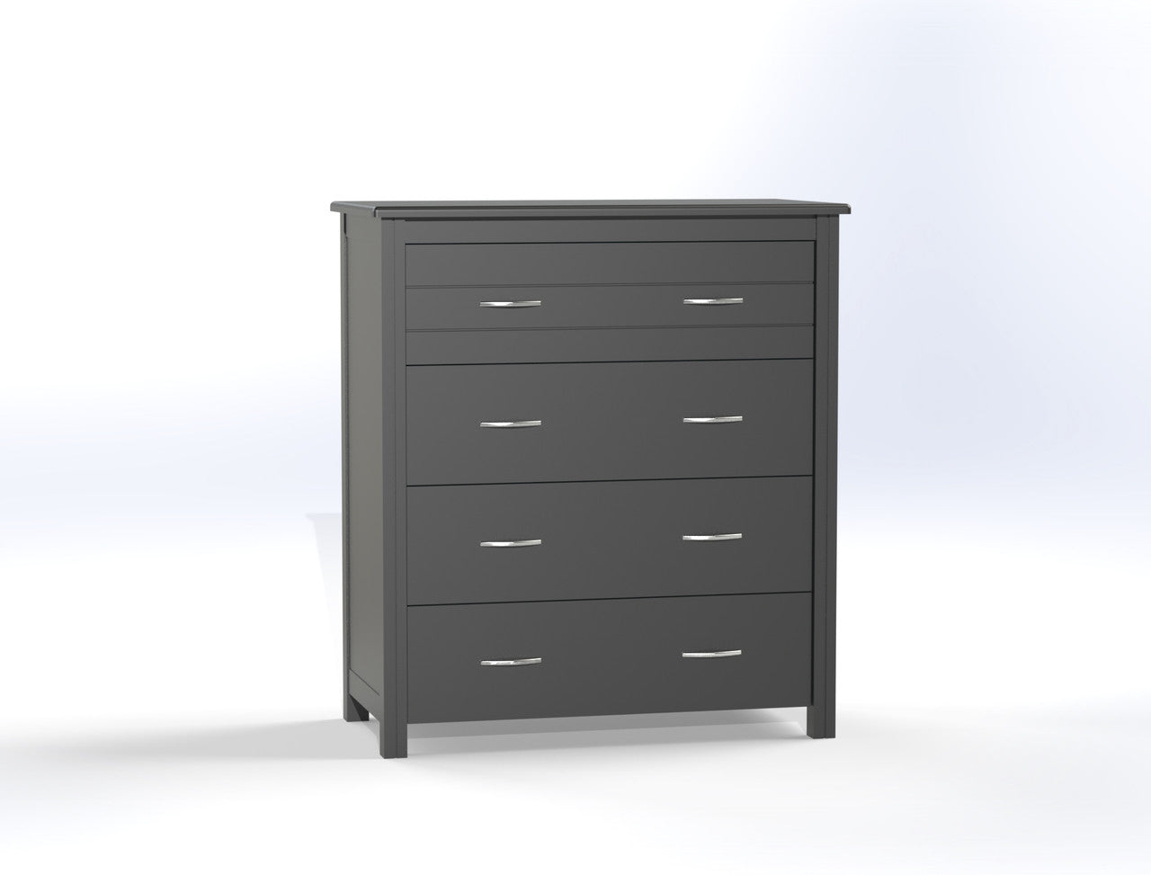 KING HALIFAX (CUSTOM MADE) 4 PIECE (TALLBOY) BEDROOM SUITE - ASSORTED COLOURS