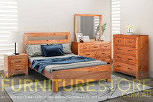 KING BUSTIN TIMBER BED - BALTIC(#503)
