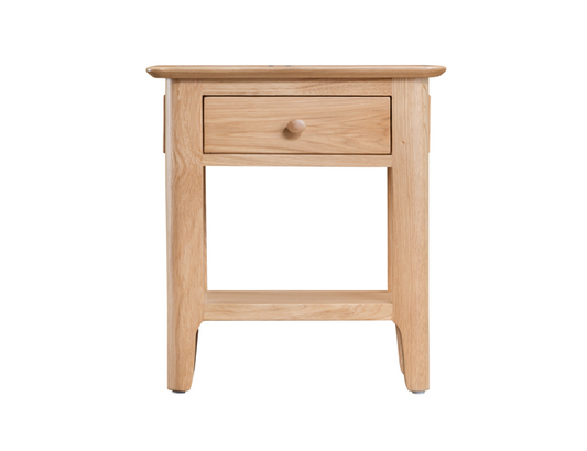 ROBINHOOD  (Aussie Made) (NT-SIT) SIDE TABLE WITH DRAWER - OAK